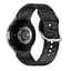 Ремінець для Samsung Galaxy Watch 6 - чорний ширина кріплення 20мм силікон Watchbands Diamond (W28-2WB695511196) - мініатюра 2