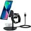 Бездротовий зарядний пристрій Choetech T585-F 3in1 Magnetic Wireless Charging Black [123385] - мініатюра 10