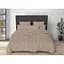 Простыня MirSon Бязь 17-0610 Stripe Light Brown 160х110 см (2200008198985) - миниатюра 1
