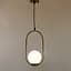 Підвісний світильник Friendlylight Hoop A Brass FL3022 - мініатюра 1