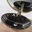 Умивальник Rea Pamela 33x53 black marble shiny (REA-U5067), Глянцева - мініатюра 4