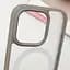 TPU+PC чохол Blueo Skin Friendly Frosted with MagSafe для Apple iPhone 16 Pro (6.3) Сірий / Grey - мініатюра 4