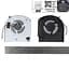 Вентилятор для Dell Alienware 17 R4 R5 P31E, (5V CPU FAN, MG75090V1-C060-S9A, 04RFW1, Аналог) - мініатюра 3