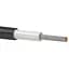 Кабель Одескабель H1Z2Z2-K 1*6 black 6 mm2, котушка.500м, чорний - мініатюра 1