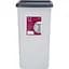 Ведро для мусора MBM My Home 12 л серое (BIN-02 12L GRAY) - миниатюра 1