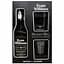 Виски Evan Williams Black Kentucky Straight Bourbon Whiskey 43% 0.75 л + 2 стакана в подарочной упаковке - миниатюра 2