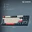 Клавиатура GamePro Asgard Ragnar Keychron Super Red Switch Wireless/Bluetooth/USB Blue беспроводная (MK285BL) - миниатюра 5