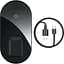Бездротовий зарядний пристрій Baseus Simple Pro Edition 2 in 1 (Phone + Pods) 18W WXJK-C01 Black - мініатюра 1