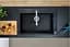 Кухонная мойка Hansgrohe S510-U660 770x510 Graphite Black 43313170, Черный - миниатюра 4