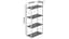 Етажерка 4/60 Ferrum-decor Серії Коннект 120x60x28 білий ДСП Бетон 16мм (FRD-105528) - мініатюра 7