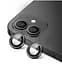 Защитное стекло на камеру DK Lens Metal Ring Eagle Eye для Apple iPhone 12 016203 black - миниатюра 3