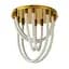 Люстра стельова LED Levistella 790L1062 (400), 106W, три режими світла, 430мм, сучасний стиль для вітальні - мініатюра 1