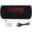 Акустична система ZPX активний сабвуфер бочка 8 см 800W + Bluetooth чорна (ZX 8CM_6043) - мініатюра 1