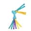 Игрушка Misoko&Co в форме сердца с веревкой для собак light blue 28 cm - миниатюра 1