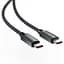 Дата кабель Acefast C19-03 Type-C to Type-C 60W (1.2m) Black - мініатюра 4