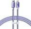 Кабель Baseus Crystal Shine Series Fast Charging Data Cable Type-C to iP 20W 1.2m CAJY000205 Purple - мініатюра 1