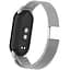 Ремінець ArmorStandart Milanese Magnetic Band для Xiaomi Smart Band 8 / 9 / 10 Silver (ARM69917) [94760] - мініатюра 2