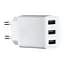 Мережевий зарядний пристрій Baseus Compact Charger 3U 17W EU Білий - мініатюра 1