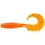 Силікон FishUP Fancy Grub 2.5" #049 - Pumpkin Orange/Black (10 шт/уп) - мініатюра 1