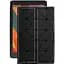 Чехол StatusCASE из экокожи для планшета Sigma mobile X-style Tab A101 Черный ромб - миниатюра 1
