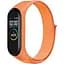 Ремешок BeCover Nylon Style для Xiaomi Mi Smart Band 7 Orange (707665) - миниатюра 1