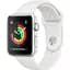 Смарт-годинник Apple Watch Series 3 GPS 42mm Silver Aluminium Case with White Sport Band [MTF22] [35445] - мініатюра 1