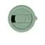 Кофейные чашки 295 мл с крышками OldBro Cute Travel Mugs с защитным силиконовым чехлом Olive - миниатюра 4