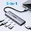 Концентратор Ugreen USB-C to HDMI + 3xUSB 3.0 + PD CM511 gray (15596) - миниатюра 4
