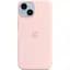 Чохол Silicone Case з MagSafe для Apple iPhone 14 (Chalk Pink) ААА [74212] - мініатюра 1