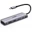 Порт-реплікатор (хаб) Ugreen 70411 6-in-1 док-станція HDMI 2xUsb3.0 TF PD 100W - мініатюра 1