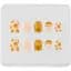 Детские накладные ногти Lukky Golden Stars многоразовые 10 шт. - миниатюра 2