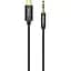 Кабель Baseus Yiven Type-C male To 3.5 male Audio Cable M01 Black (CAM01-01) - мініатюра 1