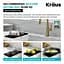 Кухонная мойка Kraus Kore KWF410-33/PGM, Графит - миниатюра 8