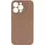 Чехол Epik Silicone Case Full Camera Protective (AA) NO LOGO для Apple iPhone 17 Air (6.5) Бежевый / Desert Gold - миниатюра 1