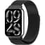 Ремешок DK CDK для Xiaomi Mi Smart Band 9 Pro Metal Milanese Loop Magnetic (017123) (black) - миниатюра 1