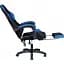 Геймерське крісло GT Racer (X-6032 Fabric Black/Blue) - мініатюра 4