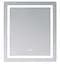 Дзеркало Lidz Kubis (KU2) 700х800 мм з LED-підсвічуванням Touch LD78LF9047080 - мініатюра 3