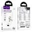 Перехідник Hoco UA41 Crystal USB to RJ45 100 Mbs (0.15m) Apricot - мініатюра 5