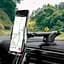 Холдер Hoco S14 Surpass automatic induction wireless charging car holder Сріблястий - мініатюра 3
