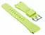 Силиконовый ремешок Primo для часов Samsung Galaxy Watch 46 мм SM-R800 Light Green - миниатюра 3