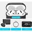 Чехол AhaStyle Transparent TPU Silicone Case для AirPods 4 Black [133819] - миниатюра 2