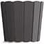 Горщик для квiтiв Prosperplast Boardee Basic круглий, 240 мм, антрацит (25609-433) - мініатюра 1