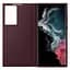 Оригінальний чохол-книжка Samsung Smart Clear View Cover для Galaxy S22 Ultra (S908) Burgundy EF-ZS908CEEGRU - мініатюра 7