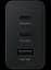 Мережевий зарядний пристрій Samsung 65W Power Adapter Trio w/o Cable Black (EP-T6530NBEGRU) [71465] - мініатюра 3