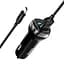 Адаптер автомобильный HOCO Type-C Cable Superior dual port car charger set Z40 черный зарядный - миниатюра 3