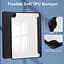 Чехол TPUCristal SlimTPU Spen holder Samsung Galaxy Tab A9 Plus SM X210 X215 X216 Черный - миниатюра 3