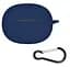 Чохол-накладка DK для Realme Buds T100 Silicone Candy Friendly з карабіном (016038) (dark blue) - мініатюра 2