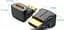 Перехідник Vention HDMI Male to HDMI Female 90° Black (AIOB0-2) 2 штуки - мініатюра 2