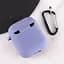 Чехол Silicone Case + Carabine для Apple AirPods Lavender Gray [44680] - миниатюра 3