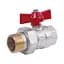 Кран кульовий "Американка" SD Plus прямий 3/4" ВЗ SD221W20 - мініатюра 1